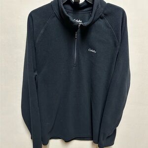 Cabela's Men's Black 1/4 Zip